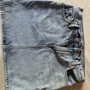 Denim skirt